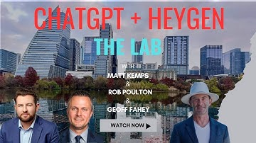 How Real Estate Agents Use ChatGPT + HeyGen to Create 30 Days of Content in 1 Hour