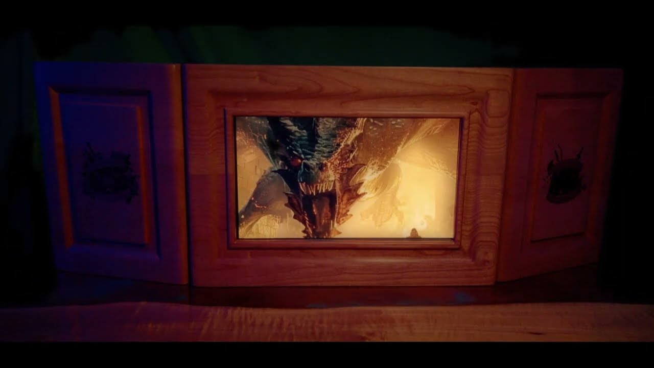 Dungeon Master Screen with Monitor