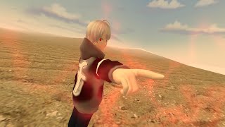 ヘーロ九千 Arena Fighter Game Concept Sen and Kyuuko Intro