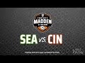 Fantasy Madden Sim June 9, 2022 | SEA vs CIN