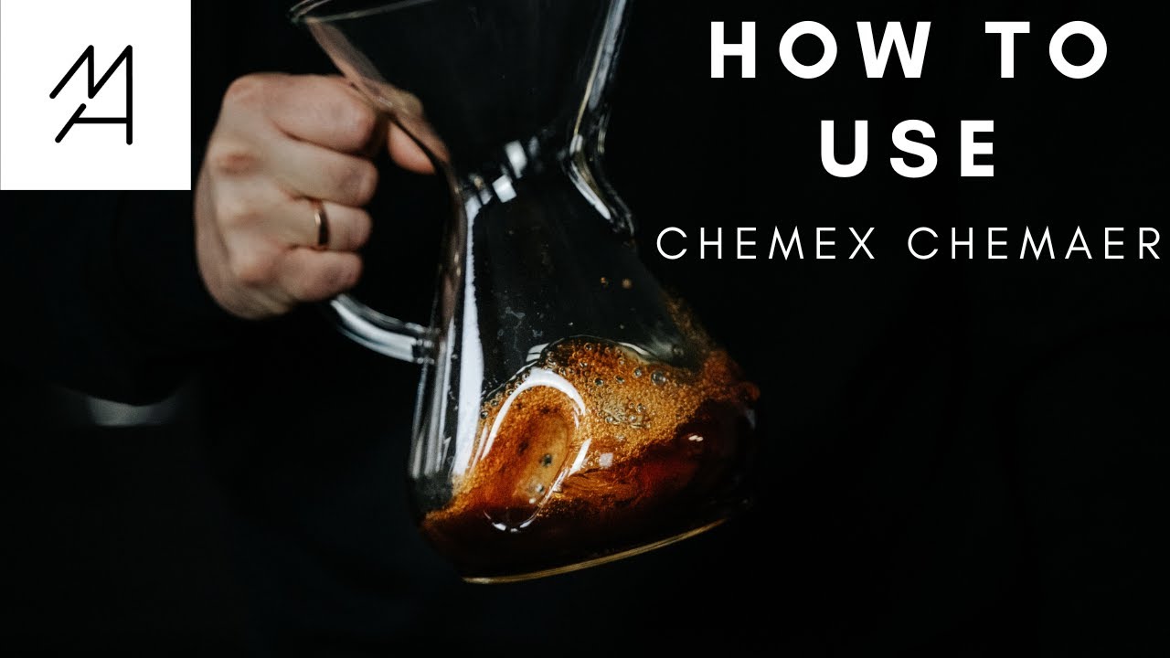 How to use Chemex ChemAer coffee maker - YouTube