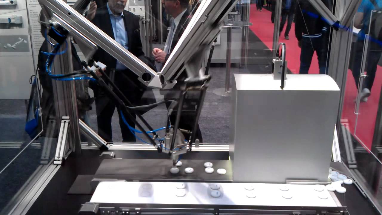 A VERY fast delta robot. - YouTube