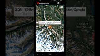 3.0 earthquake haines junction, california 4-22-20