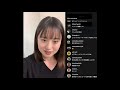 武藤彩未インスタライブ第21回20200318