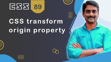 CSS transform-origin Property - CSS Tutorial 89 🚀