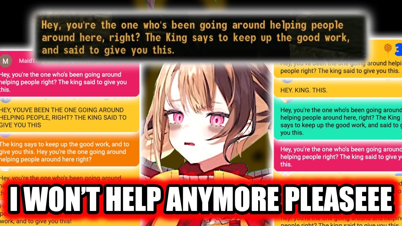 Gigi 𝑩𝑹𝑬𝑨𝑲𝑺 when she gets spammed with both IRL supa and in-game presents for 5 minutes: