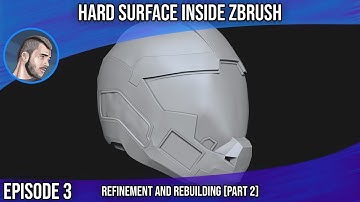 Hard Surface in Zbrush EP03 - Refinement & Rebuilding  [Part 2]