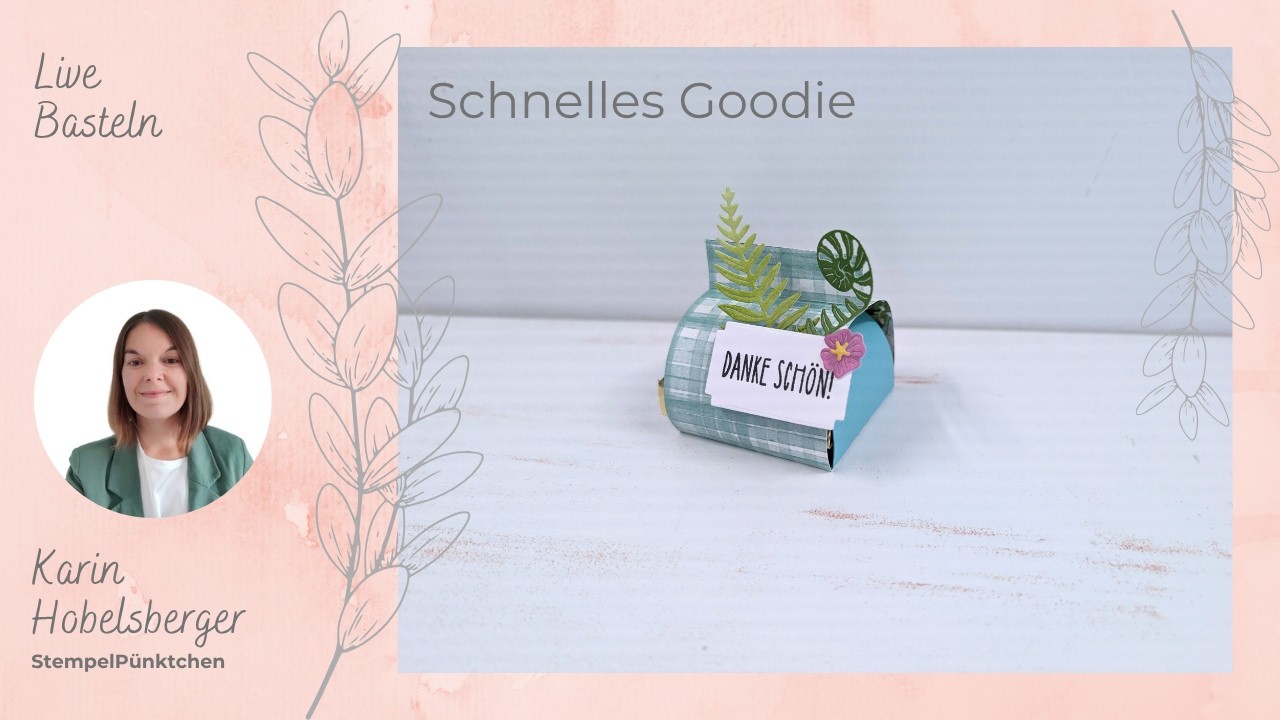 Live basteln: Schnelles Goodie