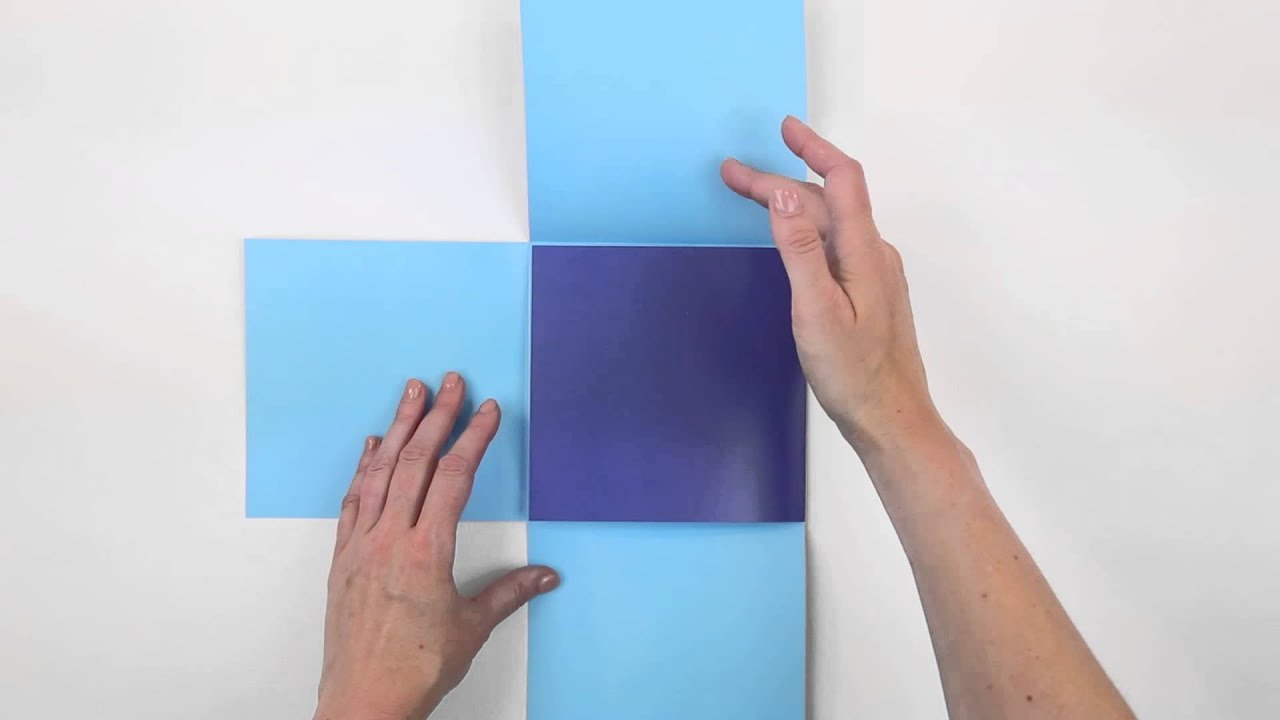 Square Iron Cross Foldfactory Super Cool Fold