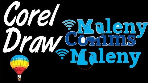 Corel Draw Tips & Tricks FUZZY logo clean it up with a little work