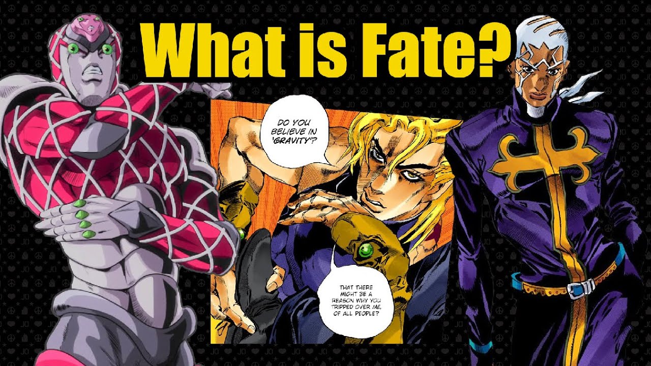 Fate In Jojo S Bizarre Adventure Youtube