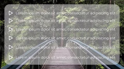 Bullet List DaVinci Resolve Templates