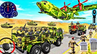 Jeux de conduite de camions militaires à plusieurs niveaux - Conduite de camions militaires améri... screenshot 4