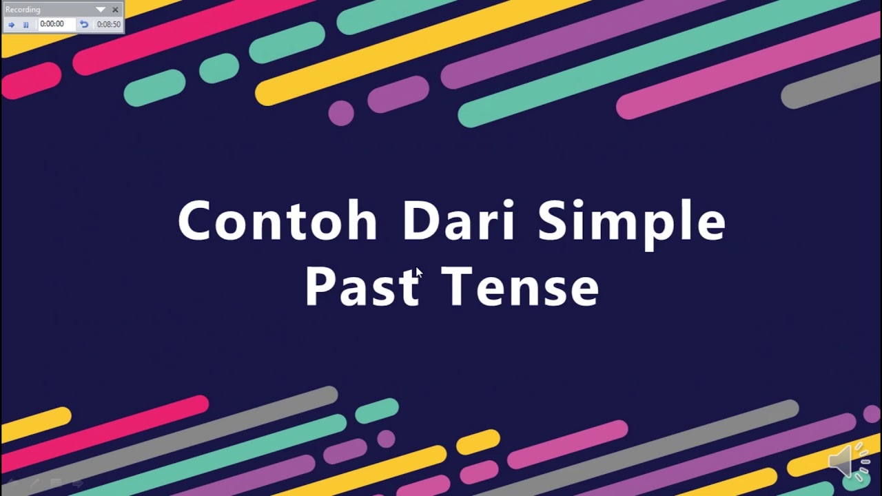 Penjelasan,Bentuk, dan Fungsi dari Simple Past Tense YouTube