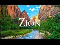 Zion national park 4k ultra  stunning footage scenic relaxation film with calming music