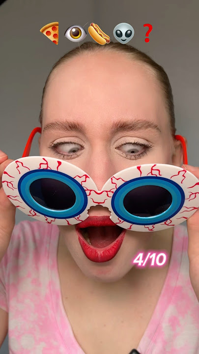 The most STRANGEST sunglasses in the world!😬 #unpacking