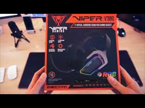 VIPER V380 AURICULAR RGB para juegos con sonido 7.1