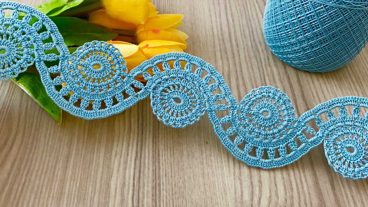 Gorgeous‼️Crochet Edge Lace Pattern Tutorial for Beginners