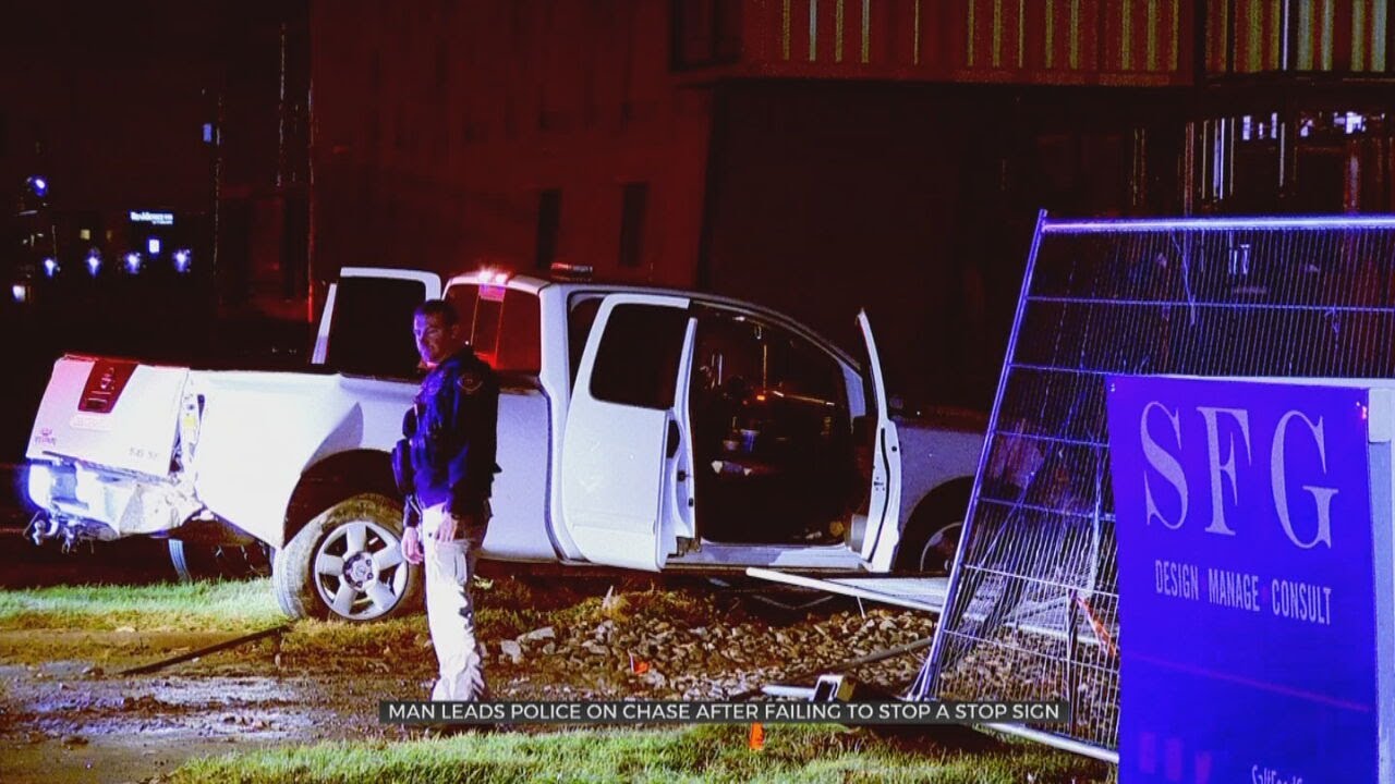 Man Accused Of Leading Police On Chase After Failing To Stop At Stop ...