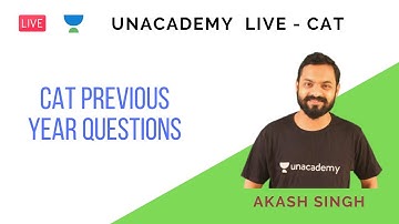 CAT previous year questions by Akash Singh