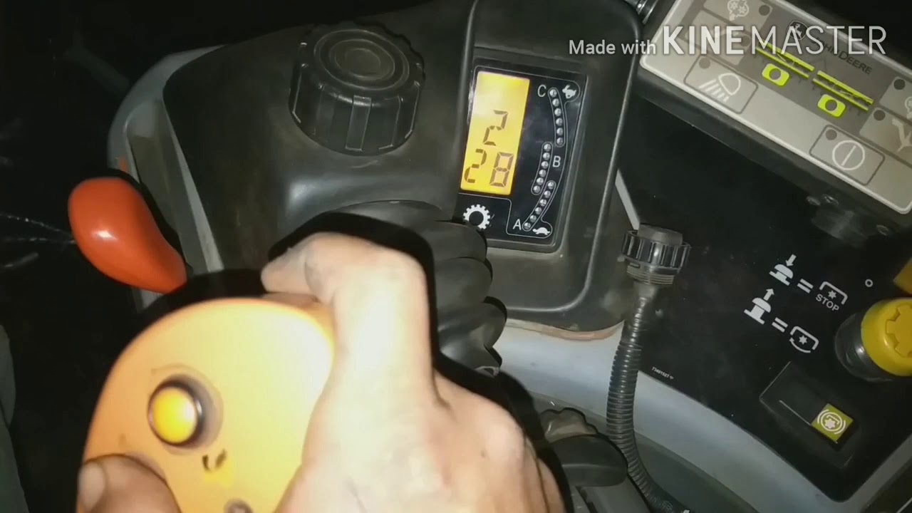 Como calibrar transmissão do trator TM180