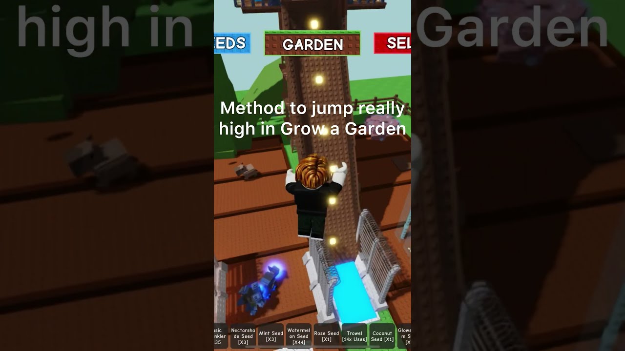 How To Jump High In Grow A Garden