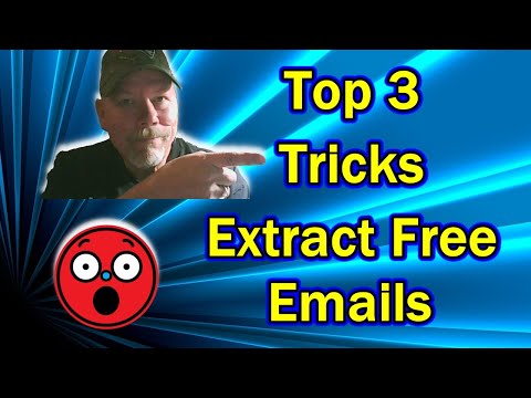 Top 3 FREE Methods using Email Extractor for FREE Email Marketing email extractor free