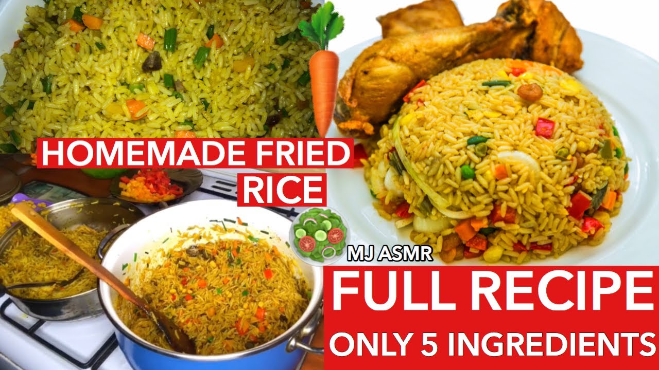 PARTY FRIED RICE RECIPE EASY STEP BY STEP METHOD FOR BEGINNERS YouTube