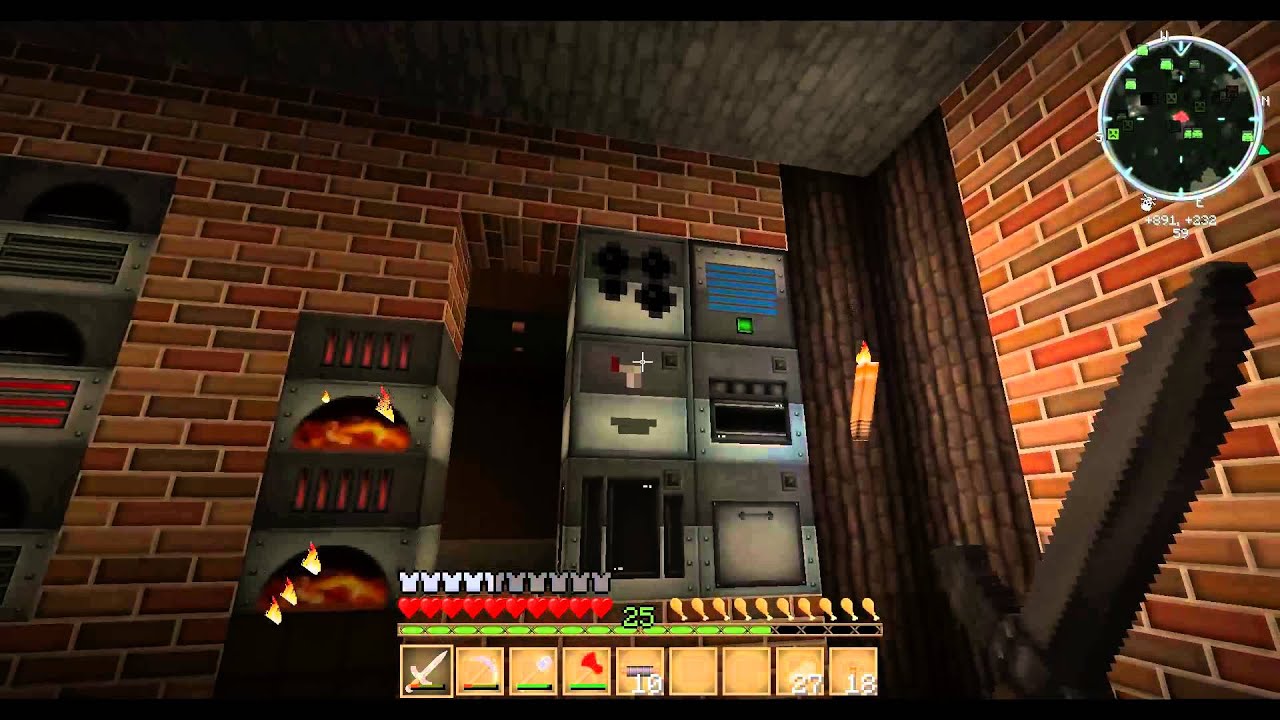 Let´s Play Minecraft FTB #13 AKW da ... AKW Weg