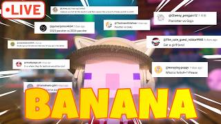 IDEA LIVE!🔴Animating your weird BANANA ideas!? Drop in the Chat!!!