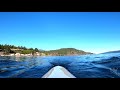 Lilliwaup to Hoodsport - 4k UHD indoor rowing scenery