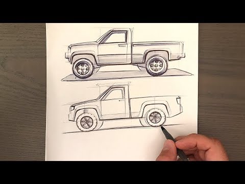 How to Draw a Truck - Beginner Friendly