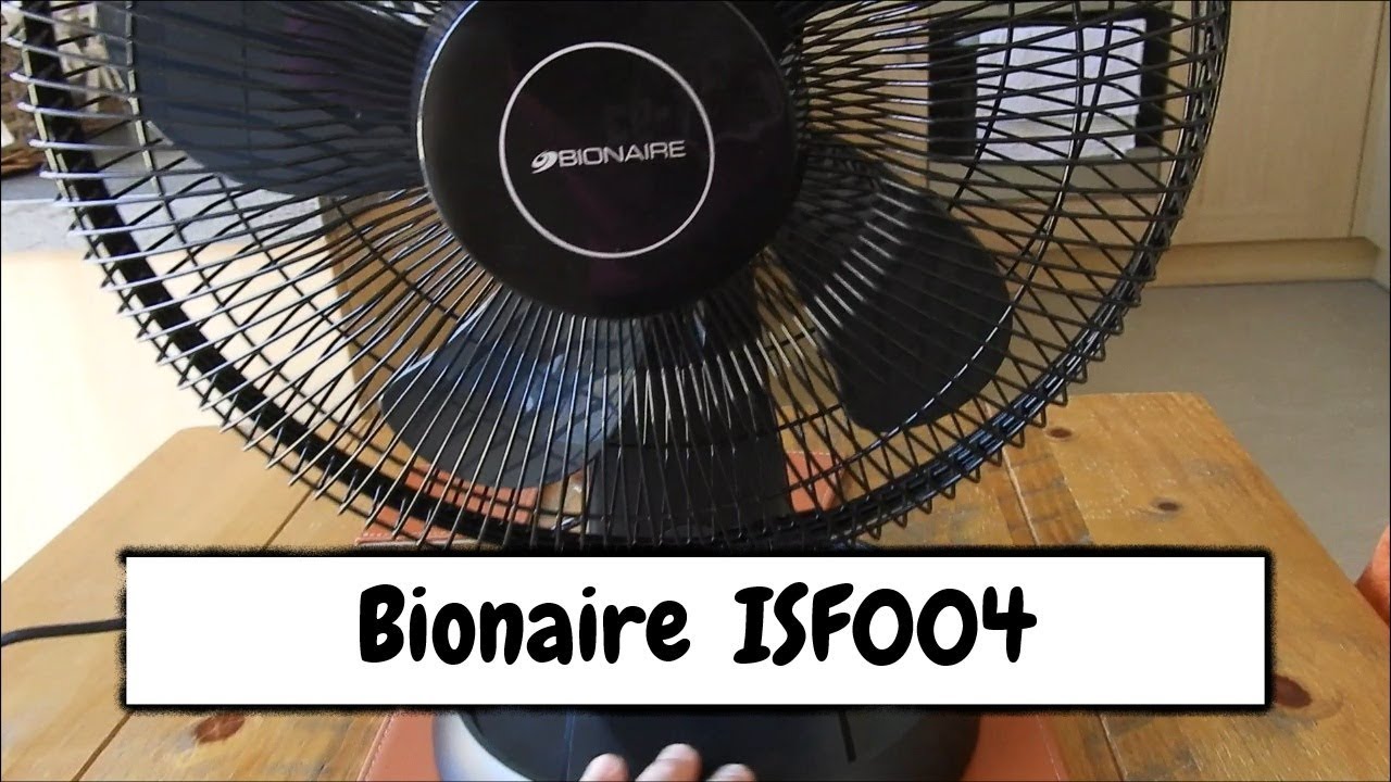 My Review Of The Bionaire Isf004 High Performance Desk Fan Youtube