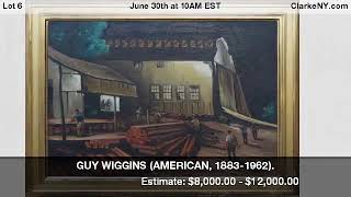 Guy Wiggins American, 1883-1962.