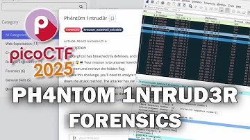 picoCTF 2025 - Forensics - Ph4nt0m 1ntrud3r