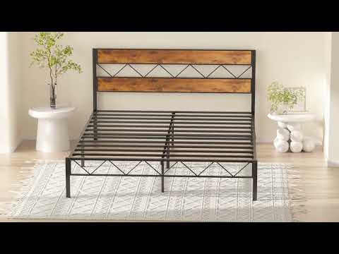 A sturdy and noiseless bed frame ~ who wouldn't want that?🍒 Click to learn more! - video from Vecelo