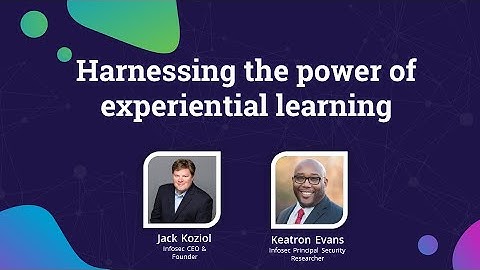 Harnessing the power of experiential learning | Infosec Inspire 2021