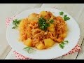 Тушеная капуста с картошкой: как приготовить тушеную капусту