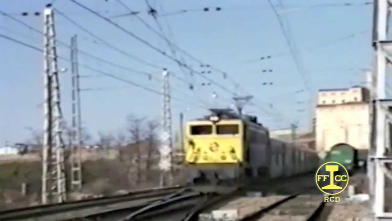 Estación de Avila. Ambiente clásico ferroviario.