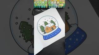 Color With Me! Best Christmas Coloring Pages 🎨🎄#shorts