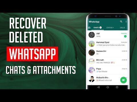 How to Recover Deleted Whatsapp Messages and Attachments in Android Phone