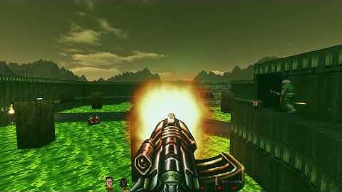 Project Brutality - Dawn of the Dead - E1M3 - Space Port #Reshade