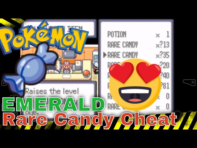 pokemon emerald rare candy cheat｜Pesquisa do TikTok