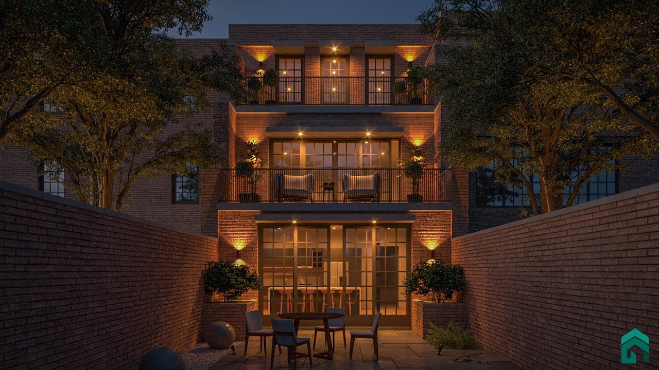 Sketchup Vray Next Exterior Night Render YouTube