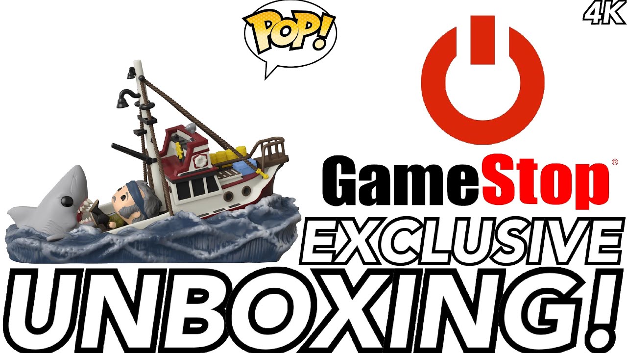 Shark Eating Boat GAMESTOP Exclusive (Funko POP!) Unboxing