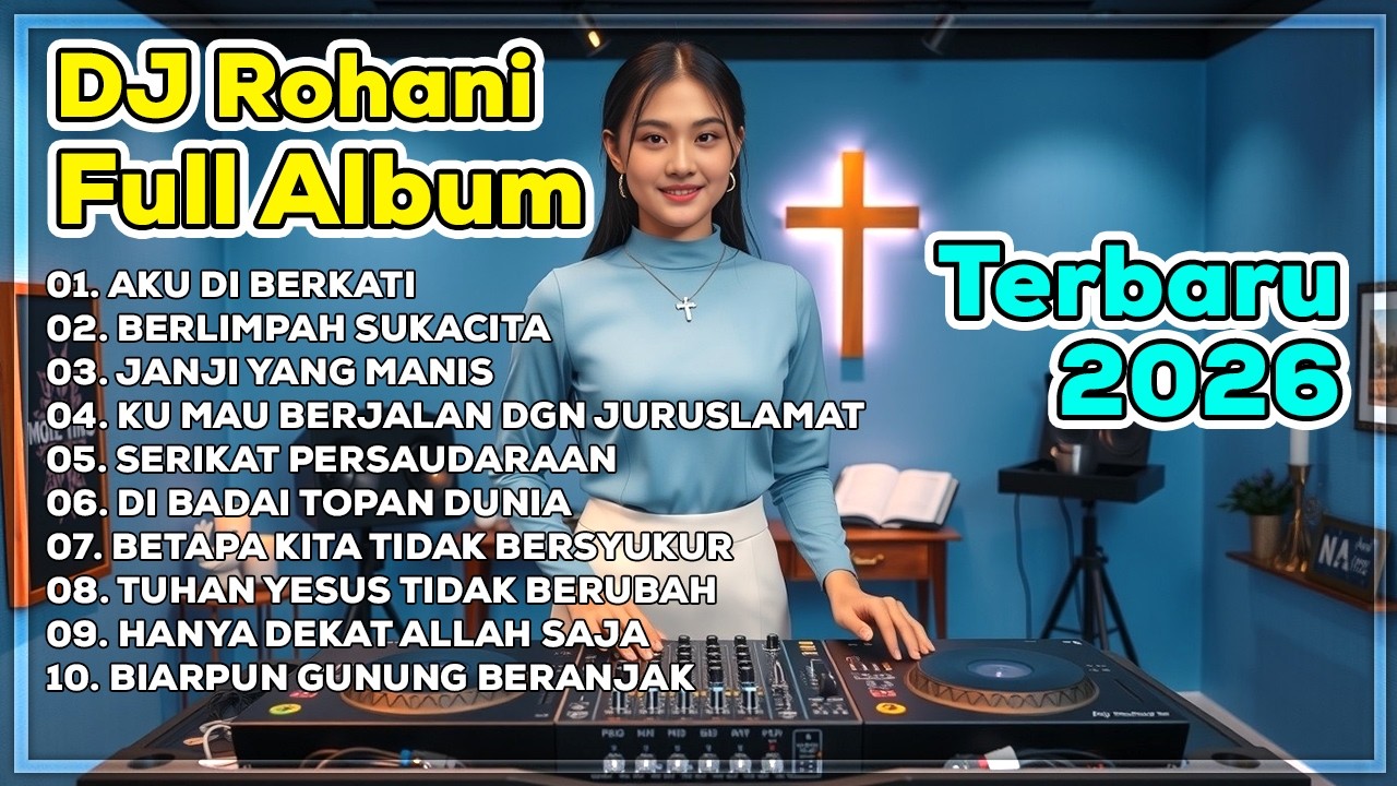 DJ LAGU ROHANI TERBARU 2026 PENYEMANGAT PAGI HARI || LAGU PUJIAN SUKACITA | AKU DIBERKATI BY DJ ERIC