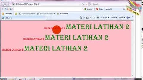 HTML dasar 3 Membuat garis