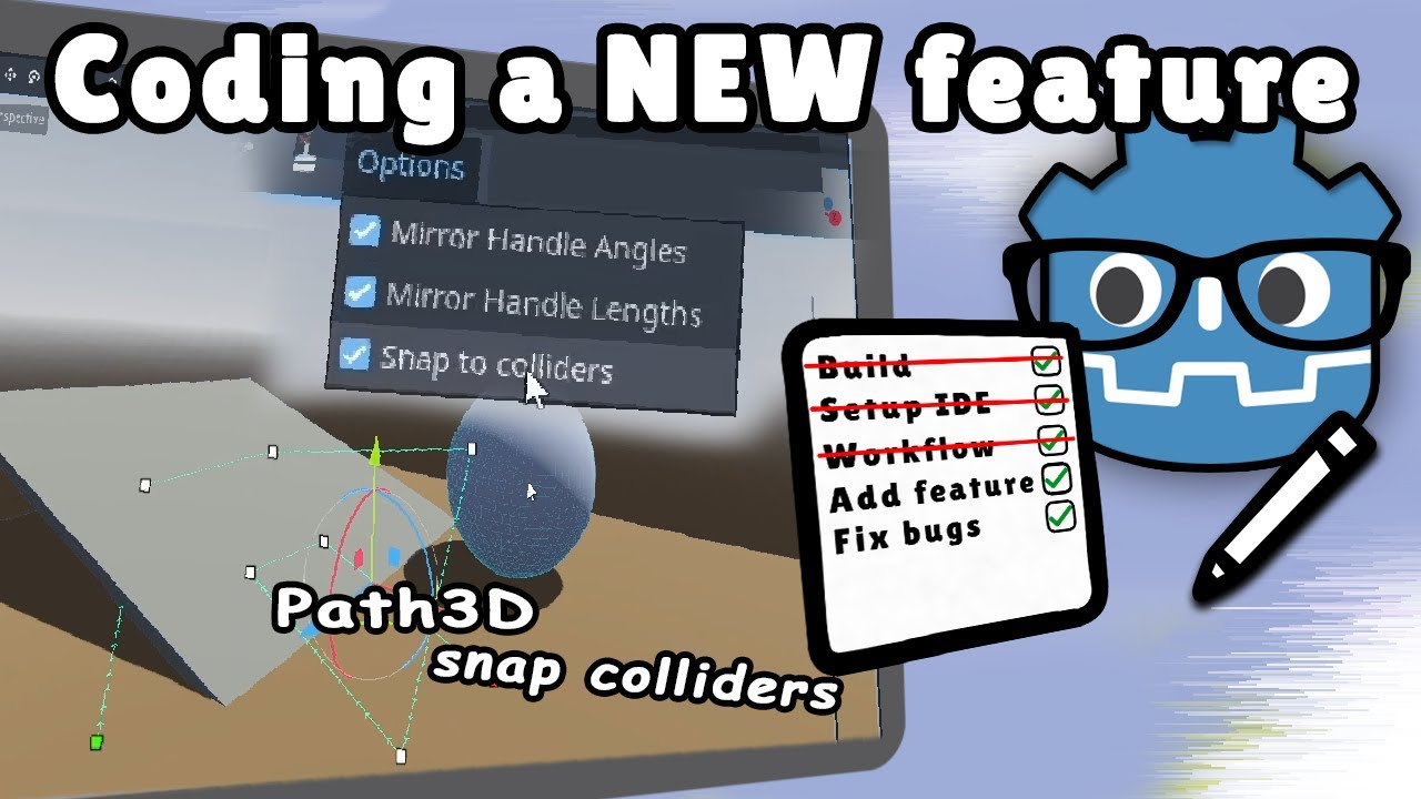 Create a NEW feature to Godot (C++) | How to contribute code - YouTube
