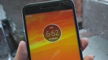 Get Moto G6 Clock Widget For Any Android