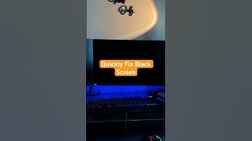 Fix Black Screen on Laptop or PC in 20 Seconds #windows11 #brokenscreen